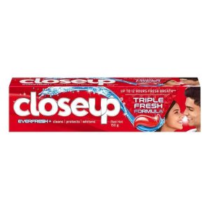 Closeup Everfresh+ Anti-Germ Gel Toothpaste Red Hot- With Anti-Germ Mouthwash Formula, 150 g