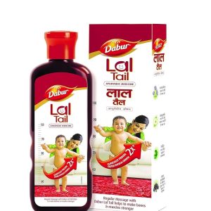 Dabur Lal Tail - Ayurvedic Baby Oil - Clinically tested 2x faster physical growth - 50 ml