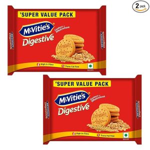 Mcvitie's Digestive High Fibre Biscuits with Goodness of Wholewheat, 200 gm