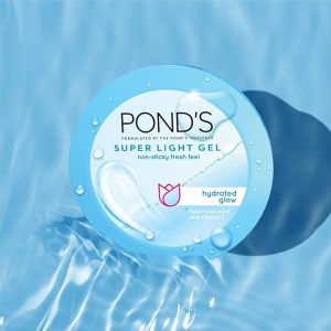 Pond's Super Light Gel Oil Free Moisturiser With Hyaluronic Acid + Vitamin E, 100ML