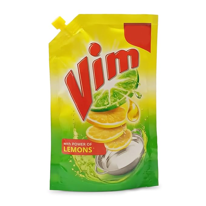 Vim Lemon Dishwash Liquid Gel,135ml