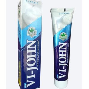 VI - JOHN Shaving Cream With Bacti-Guard For Men - 125 Gram