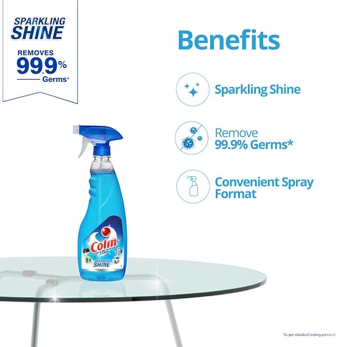 Colin Glass Cleaner Pump 2X More Shine with Shine Boosters - 500 ml - Image 2