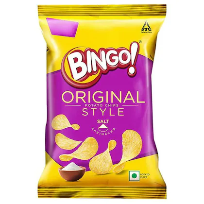 Bingo Original Style Salt Sprinkled Potato Chips 85 g