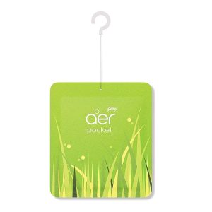 Godrej aer Power Pocket Bathroom Freshener – Jasmine Floral Delight (10g)