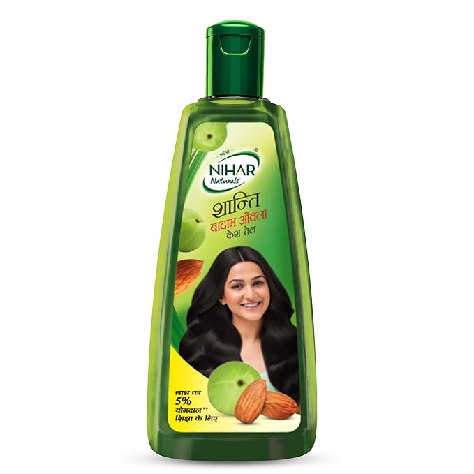Nihar Naturals Shanti Amla Badam Hair Oil, 500ml